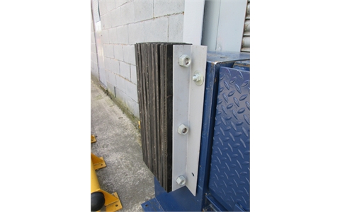 A026 Laminated Dock Bumper 600x250x100mm