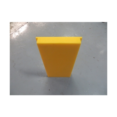 A033 Rubber Front Plate 448x248x50mm 7kg