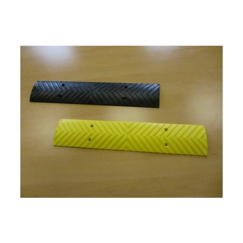 A089 Rubber Wall Guard Black 500x100x15mm