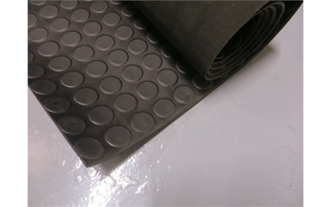 A333 Rubber Matting 'Penny Dot' 10m x 1200x3mm