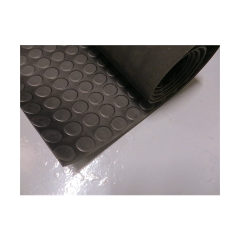 A333 Rubber Matting 'Penny Dot' 10m x 1200x3mm