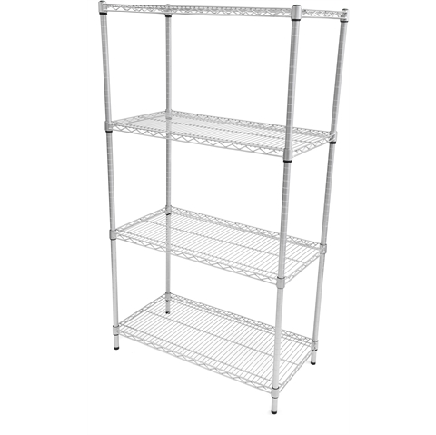 Chrome Wire Shelving