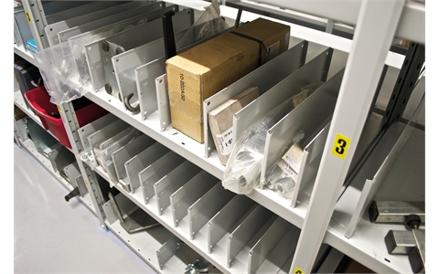 Euro Shelving Accessories - Part Height Divider