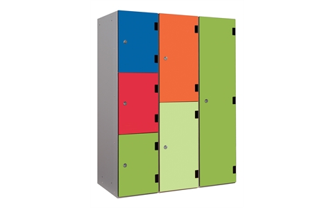 Overlay Laminate Door Three Quarter Height Lockers