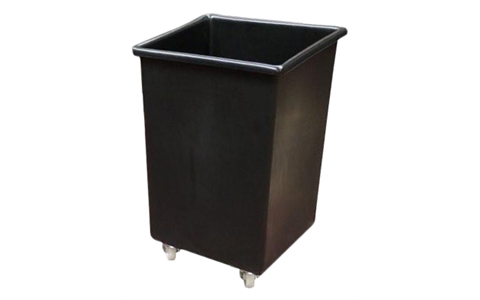 Black Recycled 455L Premium Truck - Overall Size  H1345mm x W730mm x D755mm