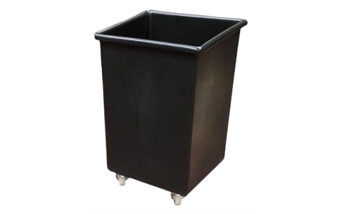 Black Recycled 200L Premium Trucks - Overall Size  H825mm x W480mm x D750mm