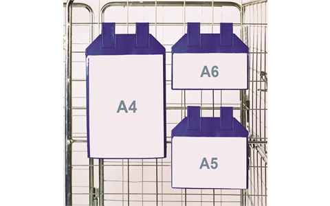 Magnetic Wrap Label Holder - H297mm x W210mm - Pack Quantity: 10