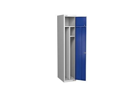 Personal Workwear Locker - 1800h x 380w x 450d mm - CAM Lock - Door Colour Blue