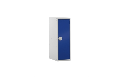 1 Door Half Height Lockers 896h x 450w x 450d mm - CAM Lock - Door Colour Blue