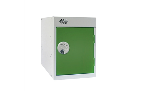 Sixto Lockers 372h x 300w x 450d mm - CAM Lock - Door Colour Green