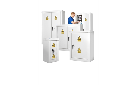 Acid & Alkali Security Cupboard H1200mm x W900mm x D460mm