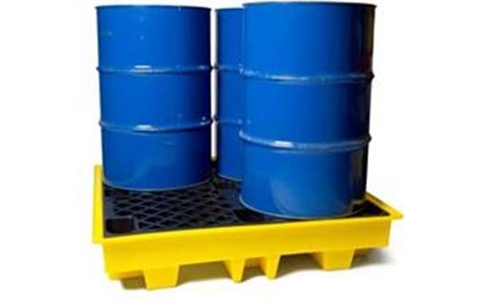 Drum Sump Pallets - 4 Drum Polyethylene