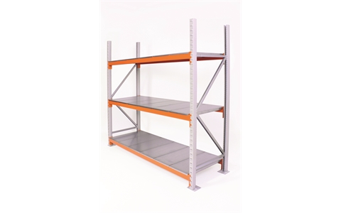 Apex Longspan 750 Series Starter Bay - H1800mm x W1500mm x D600mm - with 3 Shelves