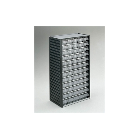 60 Drawer 550mm Cabinet - Grey - Overall Size  H550mm x W310mm x D180mm