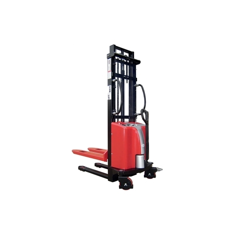 Heavy Duty Electric Lift Stacker  - Lift Height: 3000mm -Fork Length: 1150mm -Width Over Forks: 545mm