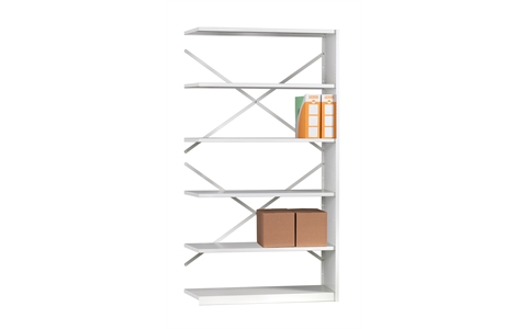 Ikon Open Back - Extension Bay -  H1830xW1000xD300mm - 6 Shelves