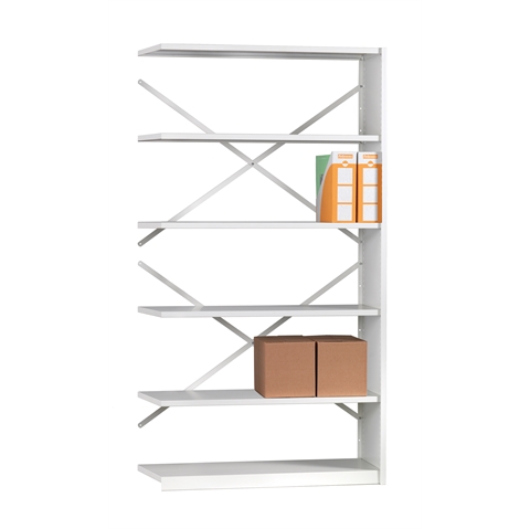 Ikon Open Back - Extension Bay -  H1830xW1000xD300mm - 6 Shelves