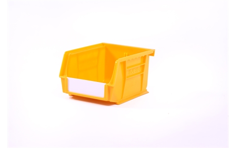 Size 2 Linbins - H75mm x W105mm x D135mm - Pack of 20 - Yellow Storage Bins