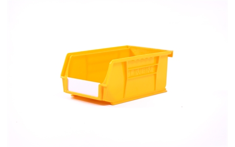 Size 3 Linbins - H75mm x W105mm x D190mm - Pack of 20 - Yellow Storage Bins