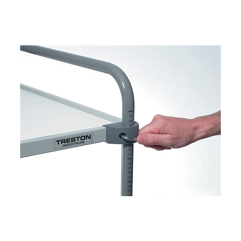 Adjustable Shelf Trolley - Extra Shelf - Load Capacity 50kg - Laminated board / Grey steel - Overall Size  W800mm x D430mm