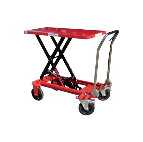 Mobile Scissor Lift Table - Lift Height: 340-1000mm - Weight: 70kg - Capacity: 200kg