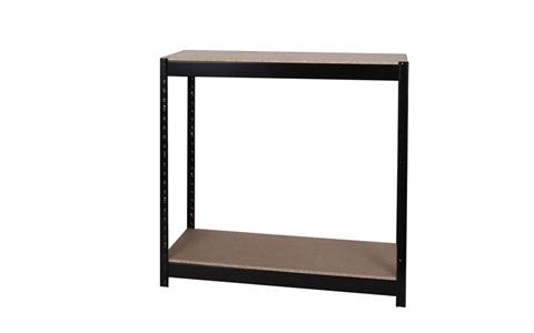 Economy Heavy Duty Boltless Metal Shelving - 2 shelf - H940mm x 950mm x 450mm