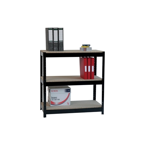 Economy Heavy Duty Boltless Metal Shelving - 3 shelf - H940mm x 950mm x 450mm