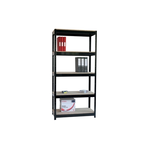 Economy Heavy Duty Boltless Metal Shelving - 5 Shelf - H1880mm x W950mm x D450mm