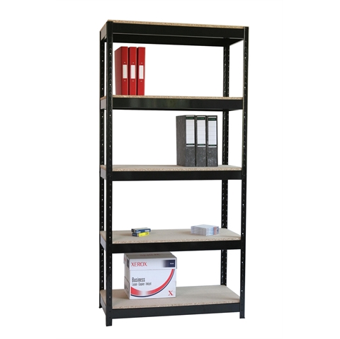 Economy Heavy Duty Boltless Metal Shelving - 5 Shelf - H1880mm x W950mm x D450mm