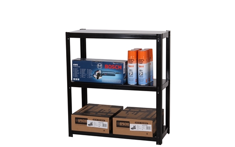 Economy Standard Duty Boltless Metal Shelving  - 3 Shelf - H760mm x W700mm x D300mm