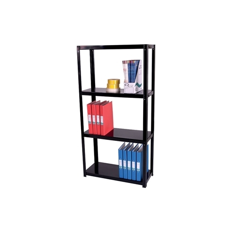 Economy Standard Duty Boltless Metal Shelving  - 4 Shelf - H1400mm x W700mm x D300mm