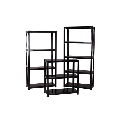 Economy Standard Duty Boltless Metal Shelving  - 4 Shelf - H1400mm x W700mm x D300mm