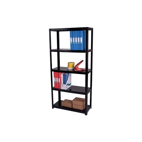 Economy Standard Duty Boltless Metal Shelving  - 5 Shelf - H1500mm x W700mm x D300mm