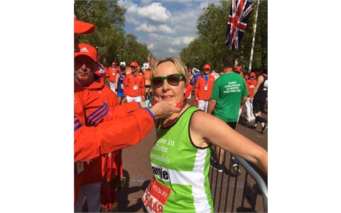 Running in London Marathon for Barnardo's