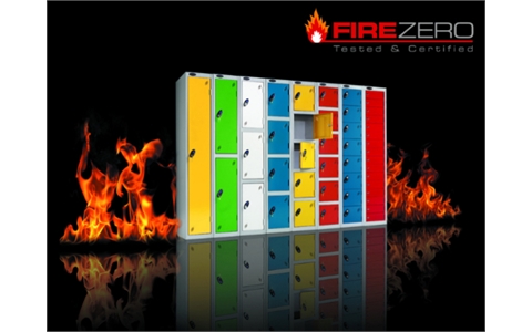 Steel Probe Lockers are fire certified "FIREZERO"