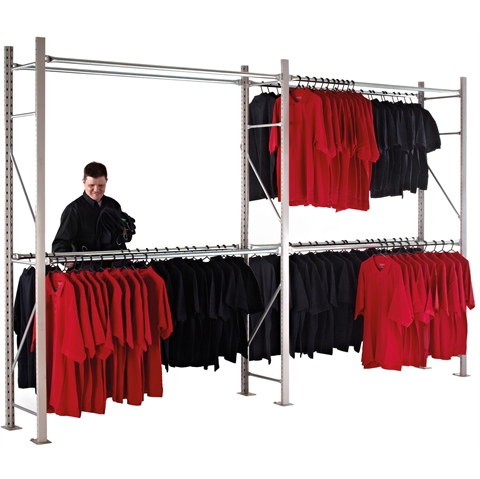 Garment Hanging Shelving