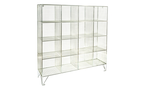 Mesh Multi Compartment Lockers