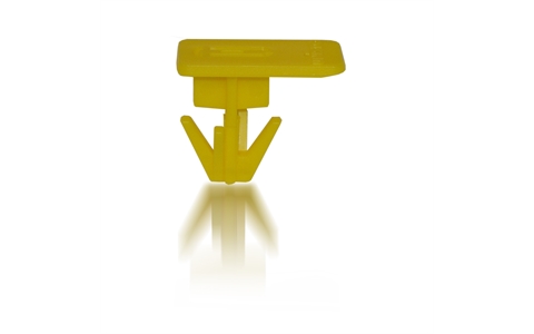 Tamper Evident Seals for Attached Lid Containers - Pack of 500 - Yellow - H70mm x W180mm x D250mm
