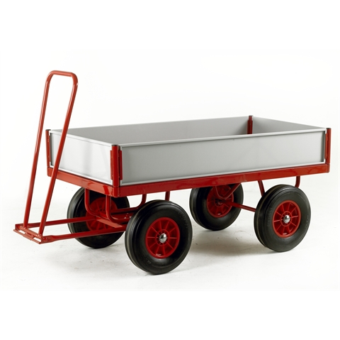 Turntable Trailer Steel Side Panels