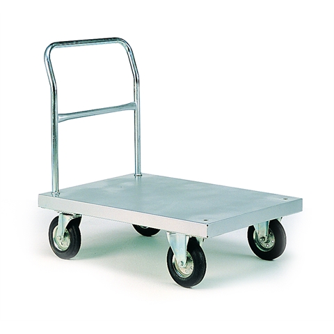 Zinc Plated Platform Trolleys
