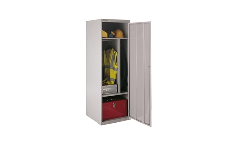 Crew Locker 1800h x 600w x 600d mm - Light Grey - CAM Lock