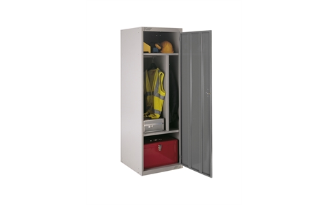 Crew Locker 1800h x 600w x 600d mm - Dark Grey - CAM Lock