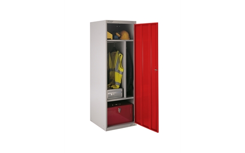 Crew Locker 1800h x 600w x 600d mm - Red - CAM Lock