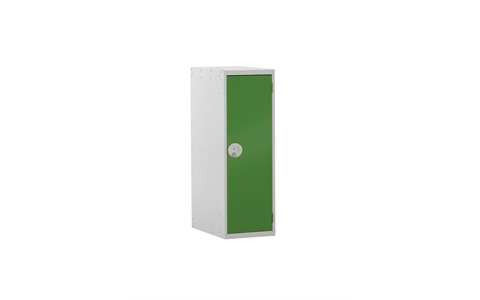 1 Door Half Height Lockers 896h x 300w x 450d mm - CAM Lock - Door Colour Green