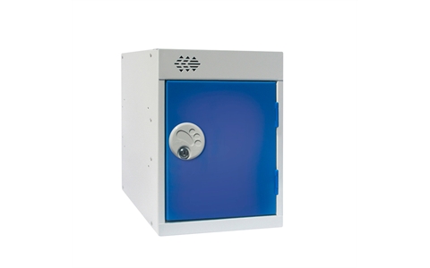 Sixto Lockers 372h x 300w x 450d mm - CAM Lock - Door Colour Blue