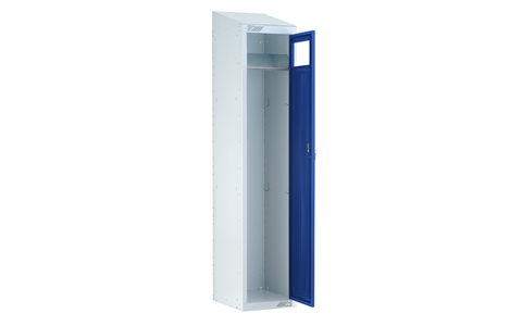 Garment Collector - Door Colour Blue - 1778h x 381w x 457d mm - CAM Lock