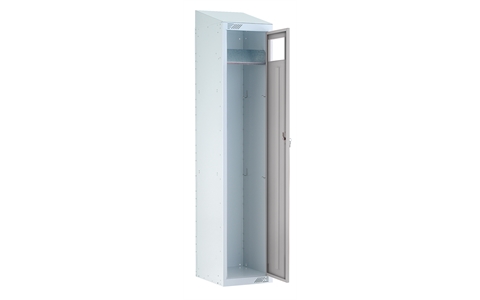 Garment Collector - Door Colour Light Grey - 1778h x 381w x 457d mm - CAM Lock