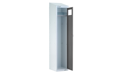 Garment Collector - Door Colour Dark Grey - 1778h x 381w x 457d mm - CAM Lock