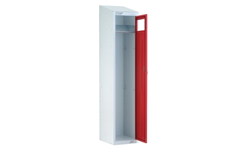 Garment Collector - Door Colour Red - 1778h x 381w x 457d mm - CAM Lock