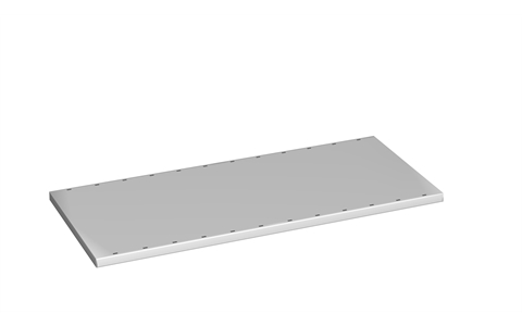 Euro Shelving - Extra Shelf Level - W1000mm x D300mm - Includes Shelf Clips